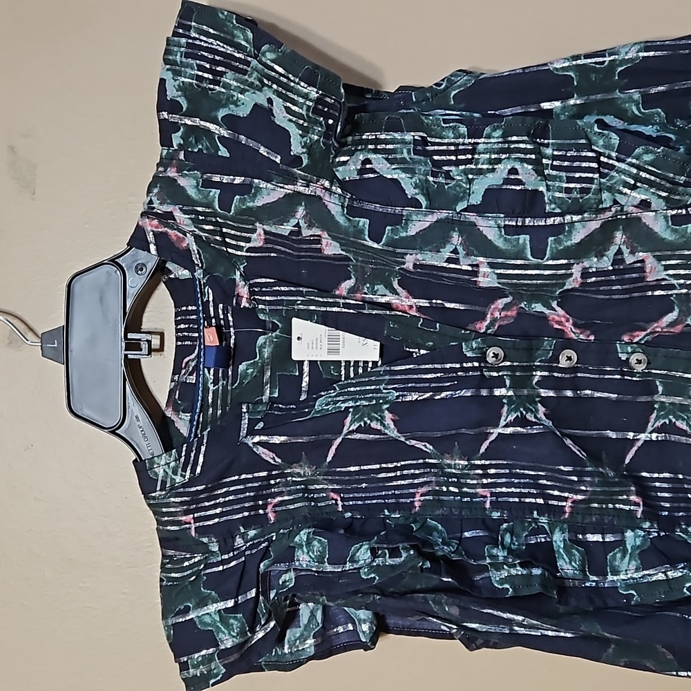 NWT Anthropologie Pilcro Ruffle Top - Picture 7 of 14
